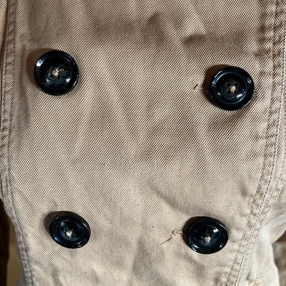 H & M Divided Double Breasted Jacket Camel Size 10 - Picture 4 of 15